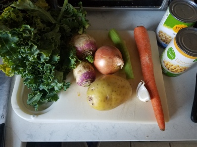 Turnips, carrots, and kale, oh my!